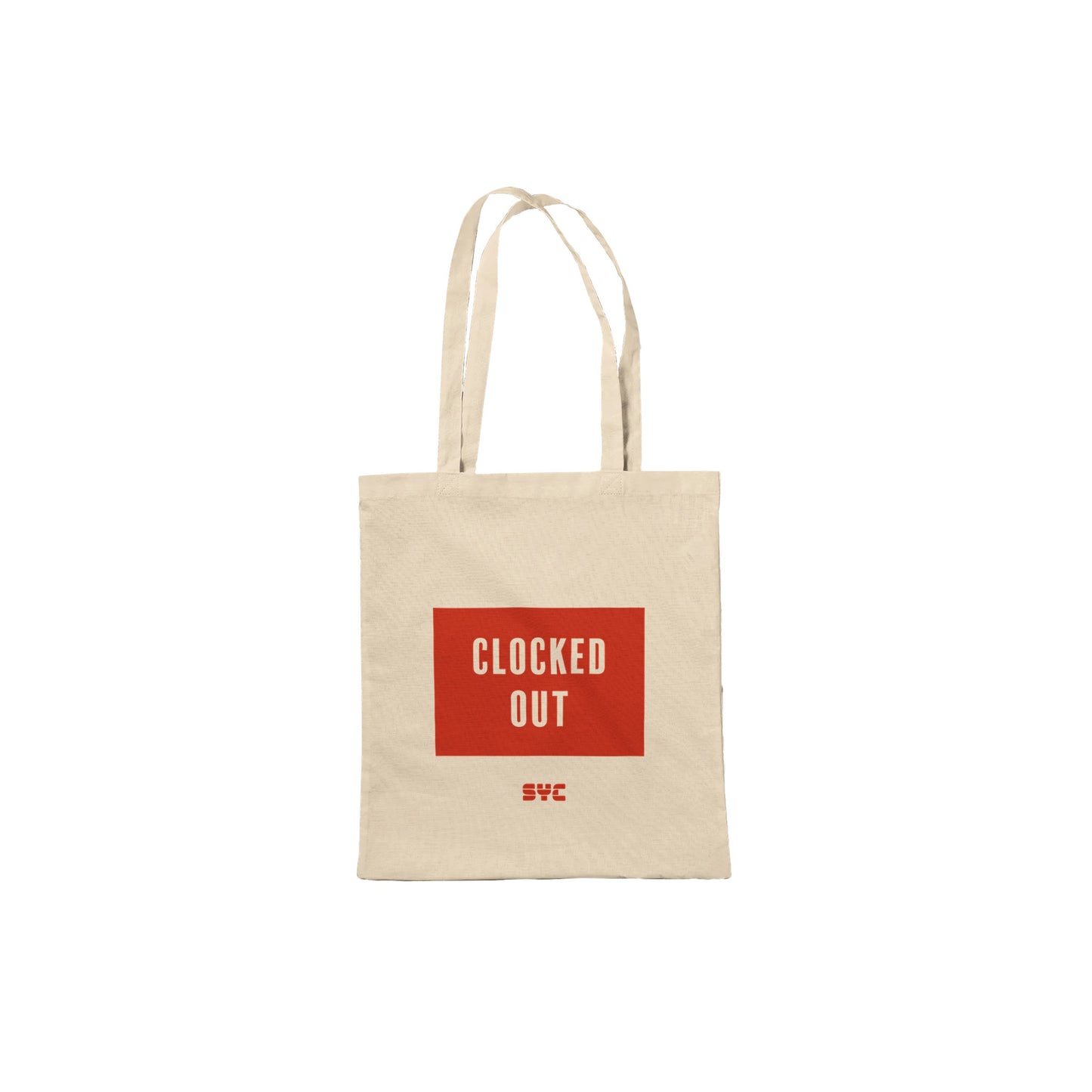 Clocked Out Tote Bag
