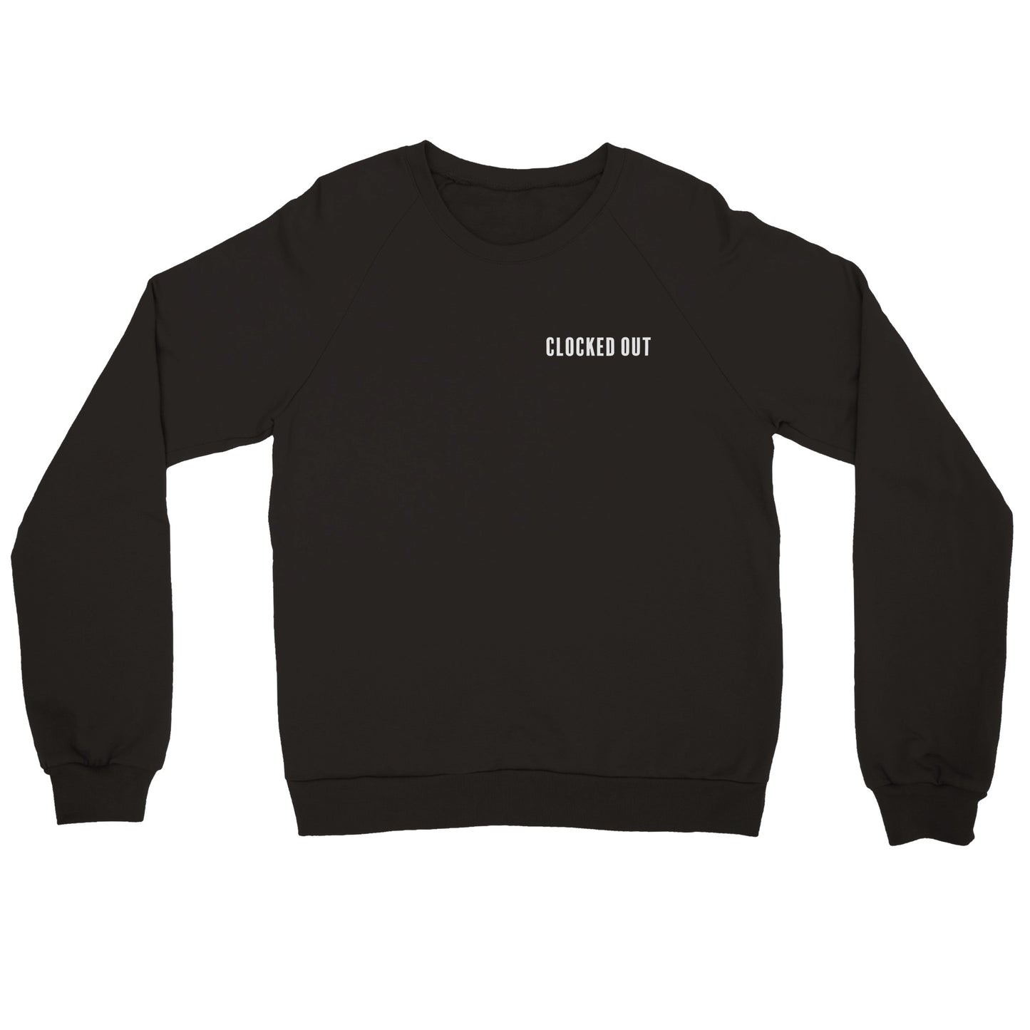 Clocked Out - Unisex Crewneck Sweatshirt