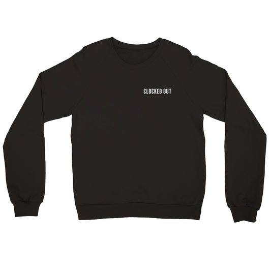 Clocked Out - Unisex Crewneck Sweatshirt
