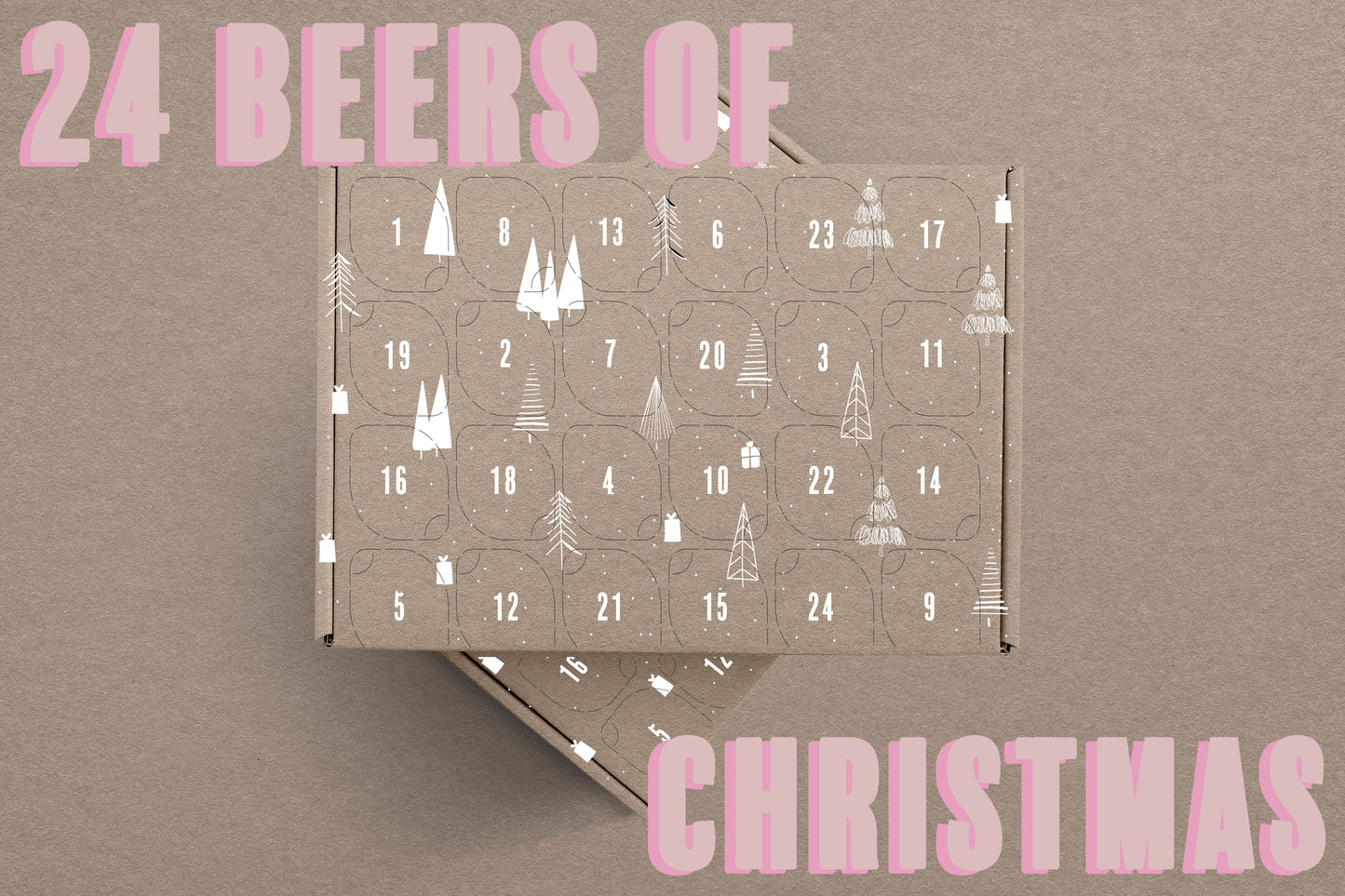 Image of 2023 Advent Calendar 24 different beers for christmas