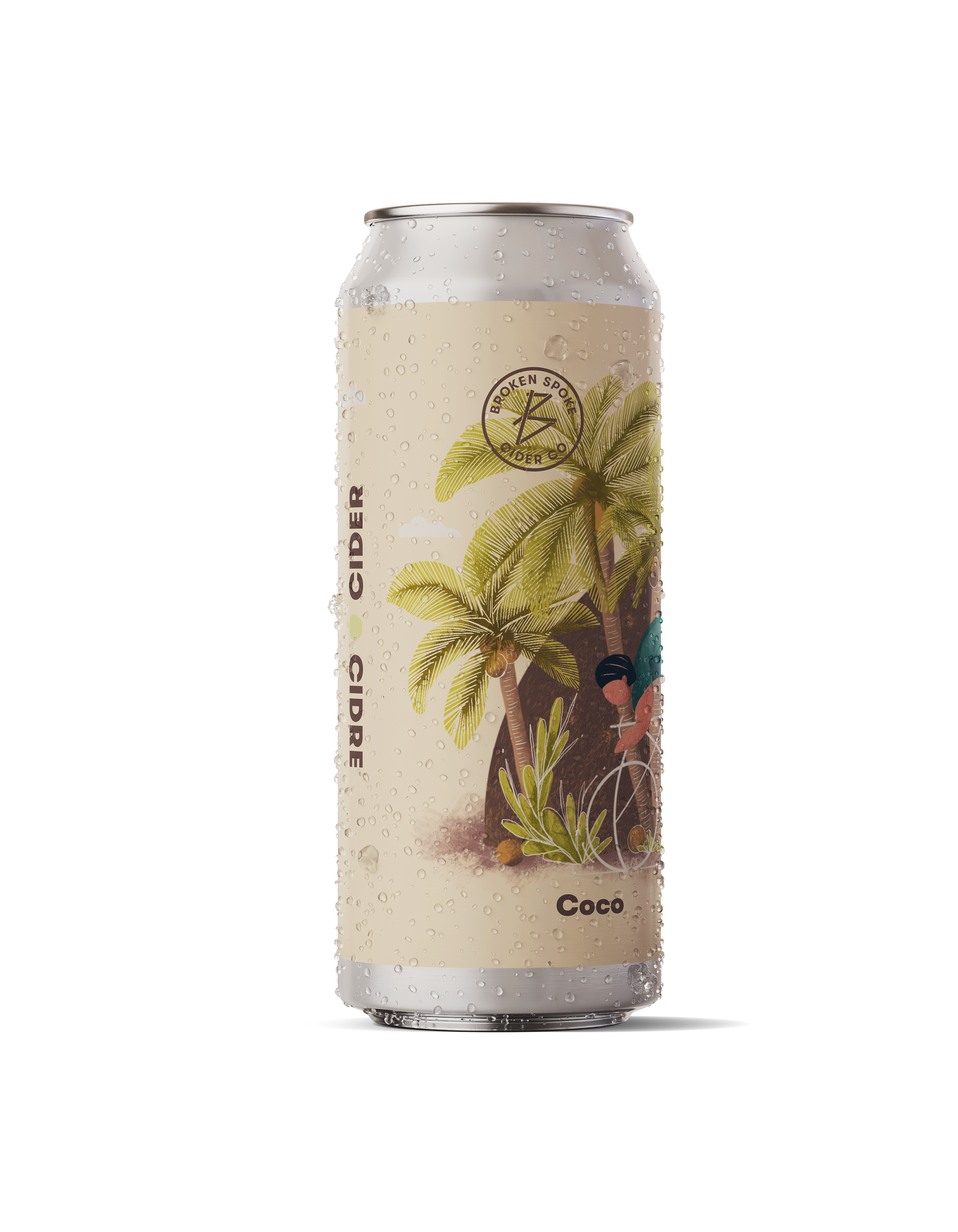 Left of Can Coconut Cider