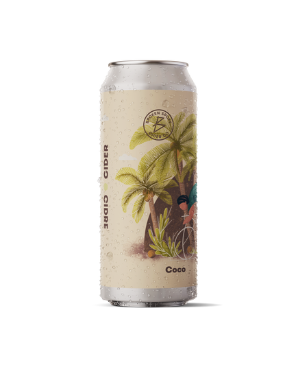 Left of Can Coconut Cider
