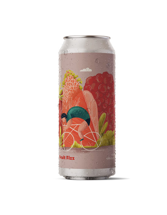 Front of Can Fruit Fizz Cider